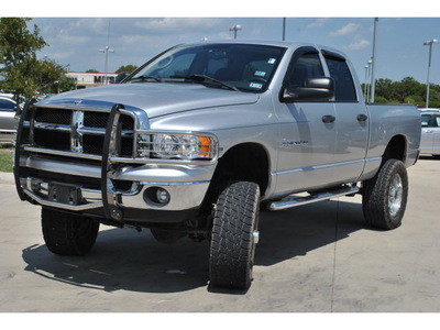 dodge ram 2500 2004 silver 2500 4wd gasoline 8 cylinders 4 wheel drive automatic 78233