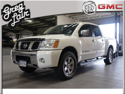 nissan titan 2007 white flex fuel 8 cylinders rear wheel drive shiftable automatic 79015