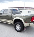 ram 3500 2011 dk  green laramie longhorn edition diesel 6 cylinders 4 wheel drive automatic with overdrive 77388