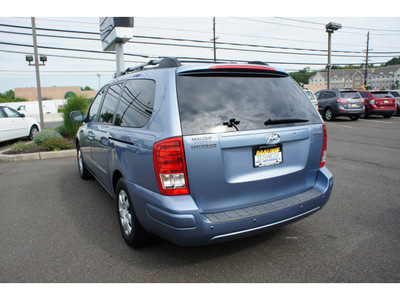 hyundai entourage 2008 lt  blue van gls gasoline 6 cylinders front wheel drive automatic with overdrive 08902
