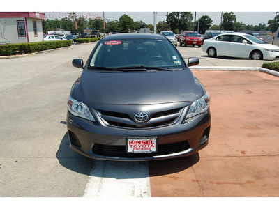 toyota corolla 2011 gray sedan le gasoline 4 cylinders front wheel drive automatic with overdrive 77706