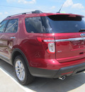 ford explorer 2013 red suv xlt flex fuel 6 cylinders 2 wheel drive automatic 77578