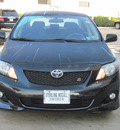 toyota corolla 2010 black sedan s gasoline 4 cylinders front wheel drive automatic with overdrive 77074
