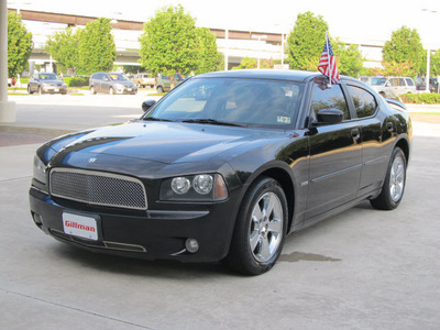 dodge charger 2007 black sedan r t gasoline 8 cylinders rear wheel drive shiftable automatic 78233