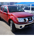 nissan frontier 2011 red sv v6 gasoline 6 cylinders 2 wheel drive automatic 78501