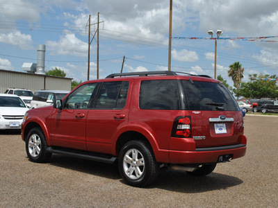 ford explorer 2009 red suv xlt gasoline 6 cylinders 2 wheel drive automatic 78586