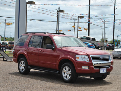 ford explorer 2009 red suv xlt gasoline 6 cylinders 2 wheel drive automatic 78586