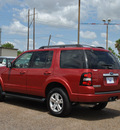 ford explorer 2009 red suv xlt gasoline 6 cylinders 2 wheel drive automatic 78586