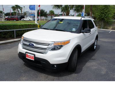 ford explorer 2012 white suv xlt gasoline 6 cylinders 2 wheel drive automatic 78501