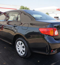 toyota corolla 2010 black sedan le gasoline 4 cylinders front wheel drive automatic 75067