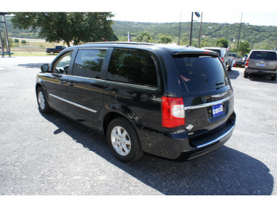 chrysler town and country 2011 black van touring flex fuel 6 cylinders front wheel drive automatic 78028