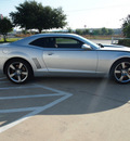 chevrolet camaro 2010 silver coupe ss gasoline 8 cylinders rear wheel drive 6 speed manual 78155