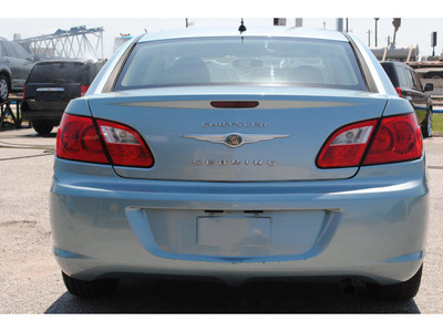 chrysler sebring 2009 blue sedan lx gasoline 4 cylinders front wheel drive automatic 77037