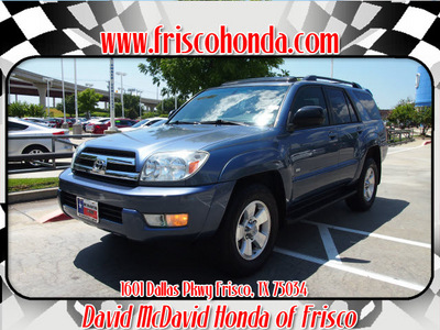 toyota 4runner 2005 blue suv sr5 gasoline 6 cylinders rear wheel drive automatic 75034