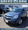 chevrolet equinox 2011 blue lt gasoline 4 cylinders front wheel drive automatic 78501