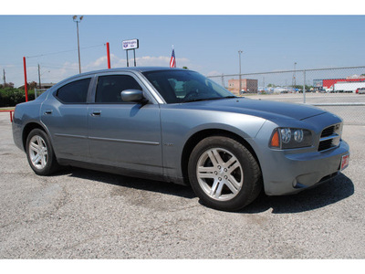 dodge charger 2007 blue sedan rt gasoline 8 cylinders rear wheel drive automatic 77338