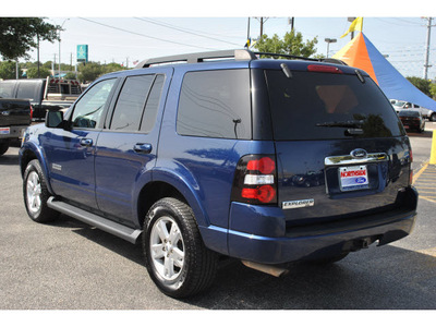 ford explorer 2007 dk  blue suv xlt gasoline 6 cylinders rear wheel drive 5 speed automatic 78216