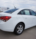 chevrolet cruze 2012 white sedan lt gasoline 4 cylinders front wheel drive 6 speed automatic 76206