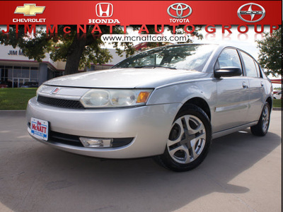 saturn ion 2003 silver sedan 3 gasoline 4 cylinders dohc front wheel drive automatic 76210