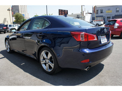 lexus is 250 2012 dk  blue sedan 6 cylinders automatic 90004