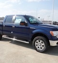 ford f 150 2012 dk  blue xlt flex fuel 8 cylinders 4 wheel drive 6 speed automatic 77388