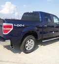 ford f 150 2012 dk  blue xlt flex fuel 8 cylinders 4 wheel drive 6 speed automatic 77388