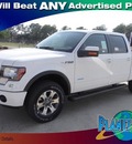 ford f 150 2012 white fx4 gasoline 6 cylinders 4 wheel drive shiftable automatic 77388