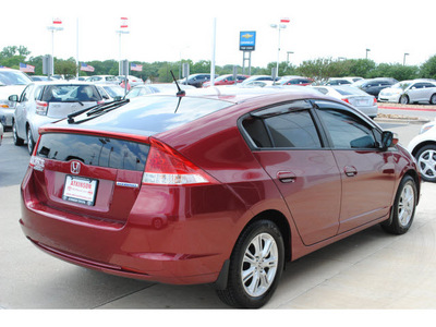 honda insight 2010 red hatchback ex hybrid 4 cylinders front wheel drive automatic 77802