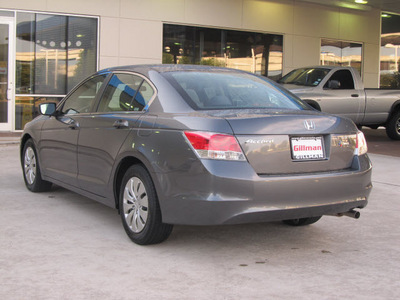 honda accord 2009 white sedan lx gasoline 4 cylinders front wheel drive 5 speed automatic 77099