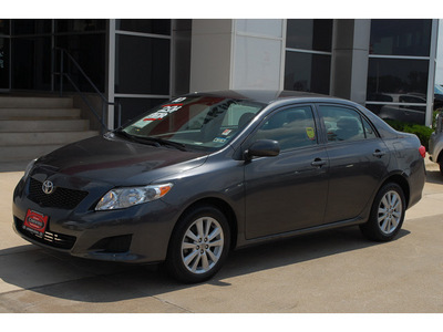 toyota corolla 2010 dk  gray sedan le gasoline 4 cylinders front wheel drive automatic with overdrive 77802