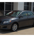 toyota corolla 2010 dk  gray sedan le gasoline 4 cylinders front wheel drive automatic with overdrive 77802