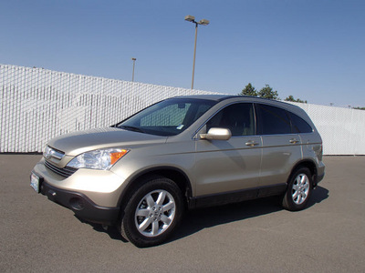 honda cr v 2007 gold suv ex l gasoline 4 cylinders all whee drive automatic with overdrive 99352