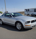 ford mustang 2006 silver coupe v6 standard gasoline 6 cylinders rear wheel drive automatic 99352