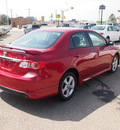 toyota corolla 2012 red sedan s gasoline 4 cylinders front wheel drive automatic 79065