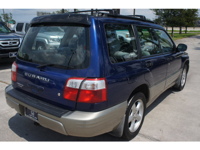 subaru forester 2001 dk  blue suv s 4 cylinders automatic 77339