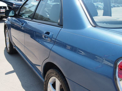 subaru impreza 2007 blue sedan 2 5 i gasoline 4 cylinders all whee drive 5 speed manual 77090