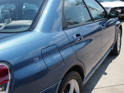 subaru impreza 2007 blue sedan 2 5 i gasoline 4 cylinders all whee drive 5 speed manual 77090