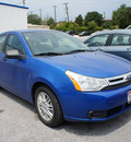 ford focus 2011 blue sedan se gasoline 4 cylinders front wheel drive automatic 75062