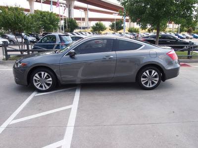 honda accord 2010 dk  gray coupe ex l gasoline 4 cylinders front wheel drive automatic 75034