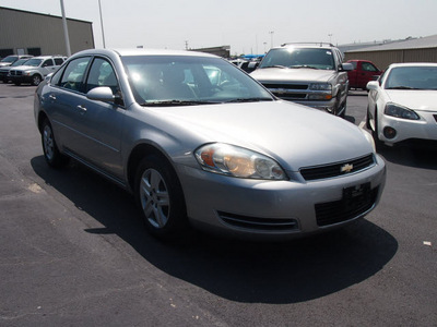 chevrolet impala 2006 silver sedan ls flex fuel 6 cylinders front wheel drive automatic 76234