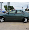 toyota camry 2003 dk  green sedan le gasoline 4 cylinders front wheel drive 5 speed manual 78666