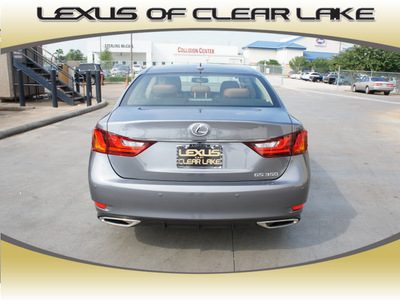 lexus gs 350 2013 gray sedan gasoline 6 cylinders rear wheel drive automatic 77546