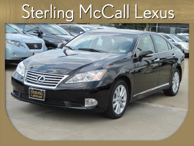 lexus es 350 2010 black sedan gasoline 6 cylinders front wheel drive shiftable automatic 77074