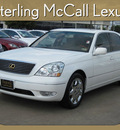 lexus ls 430 2003 white sedan gasoline 8 cylinders rear wheel drive automatic with overdrive 77074