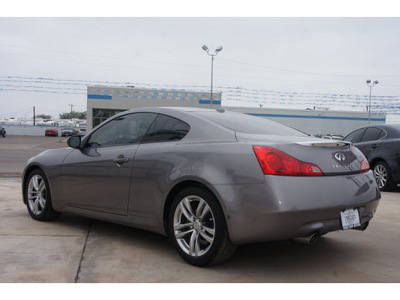 infiniti g37 2008 gray coupe gasoline 6 cylinders rear wheel drive automatic 79110
