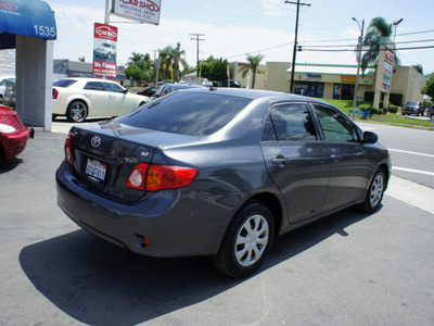 toyota corolla 2009 dk  gray sedan le gasoline 4 cylinders front wheel drive automatic 92882