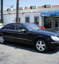 mercedes benz s class 2004 black sedan s430 gasoline 8 cylinders rear wheel drive automatic 92882