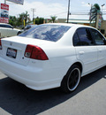 honda civic 2005 white sedan lx gasoline 4 cylinders front wheel drive automatic 92882