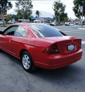 honda civic 2003 red coupe ex gasoline 4 cylinders sohc front wheel drive automatic 92882