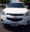 chevrolet equinox 2010 white suv lt gasoline 4 cylinders front wheel drive automatic 75075